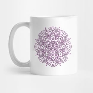 Purple Mandala Bloom Mug